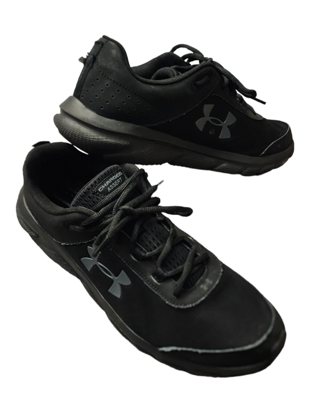 Under Armour Mens Charged Assert 8 3021952-002 Black Running Shoes SIZE 11