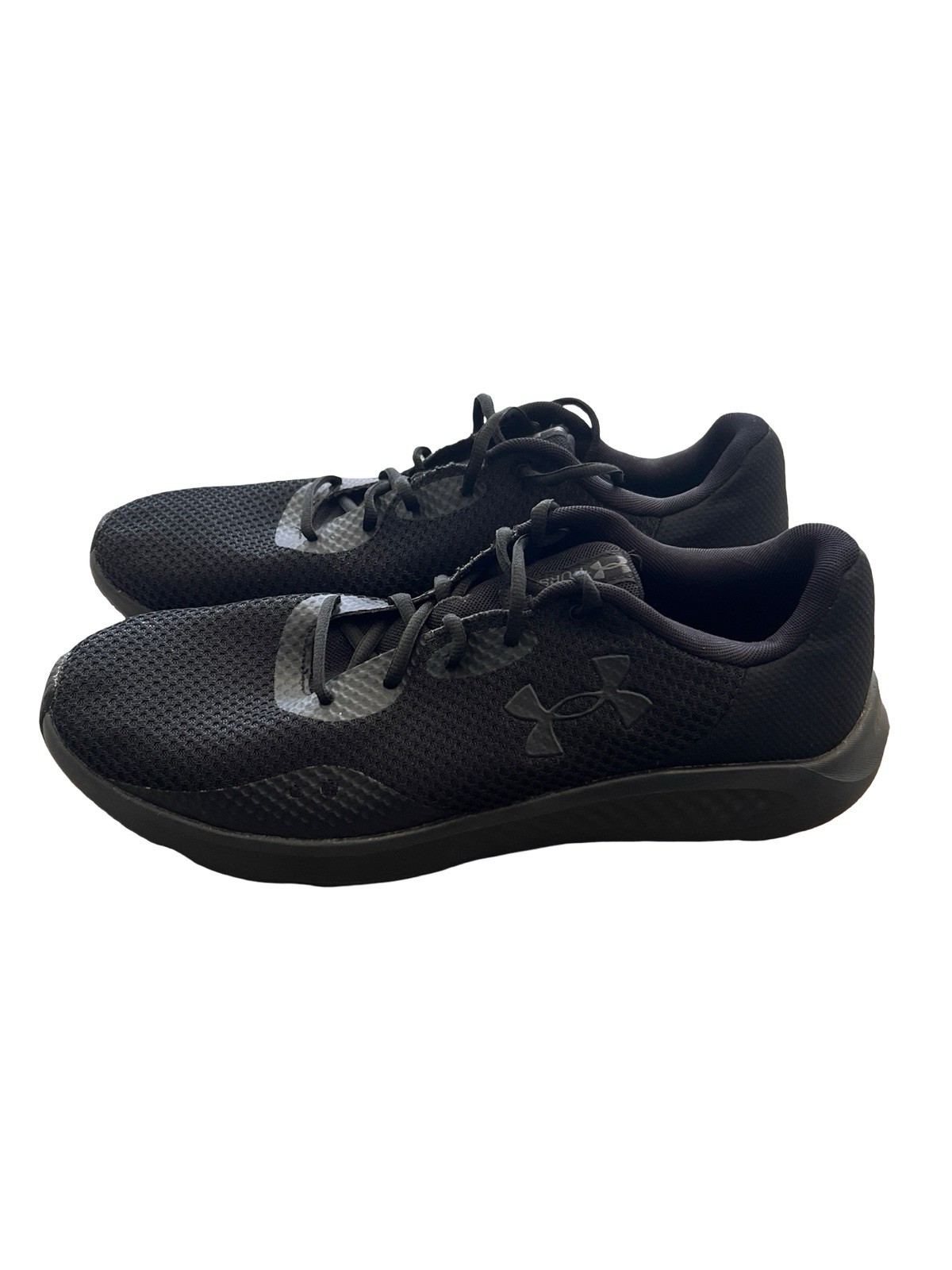 Under Armour Charged Pursuit 3 Black Running Shoes Mens 14 3024878-002