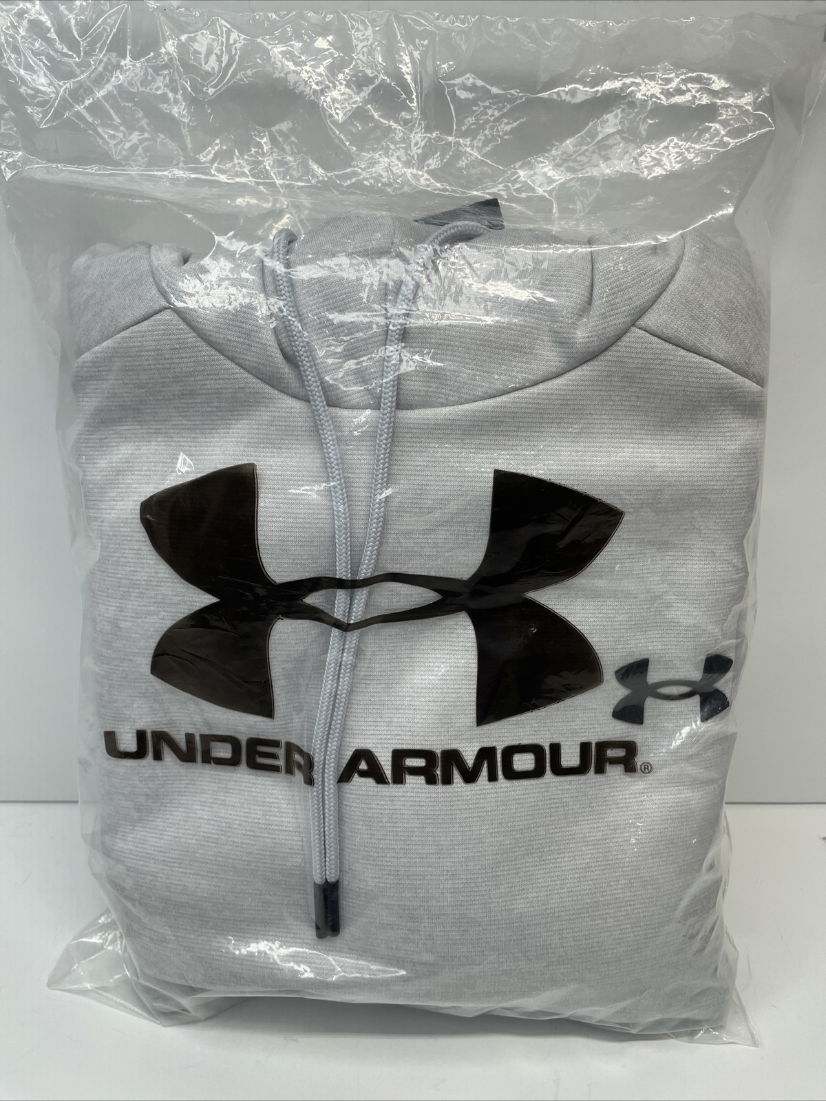 Under Armour UA Armour Fleece Twist Hoodie Men’s L 1373354 014 NWT Halo Gray