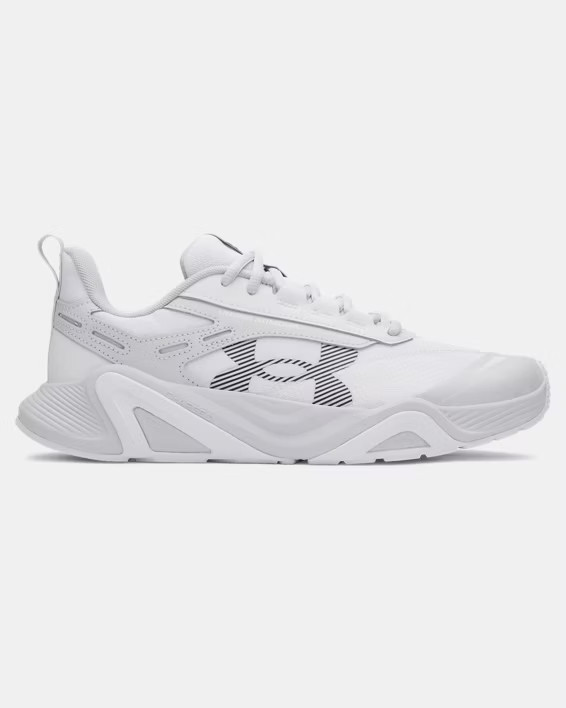 UA Charged Commit TR 5 Men’s Training Shoes-White / Halo Gray / Castlerock-SALE