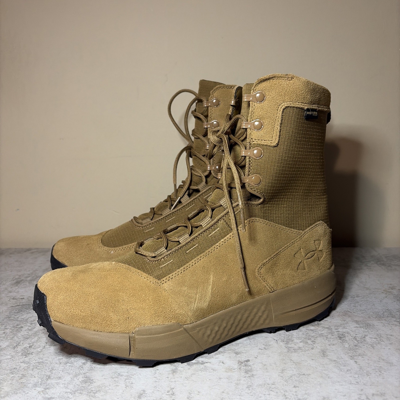 UNDER ARMOUR MEN’S UA CHARGED LOADOUT MILITARY BOOTS 3027385-200 11US