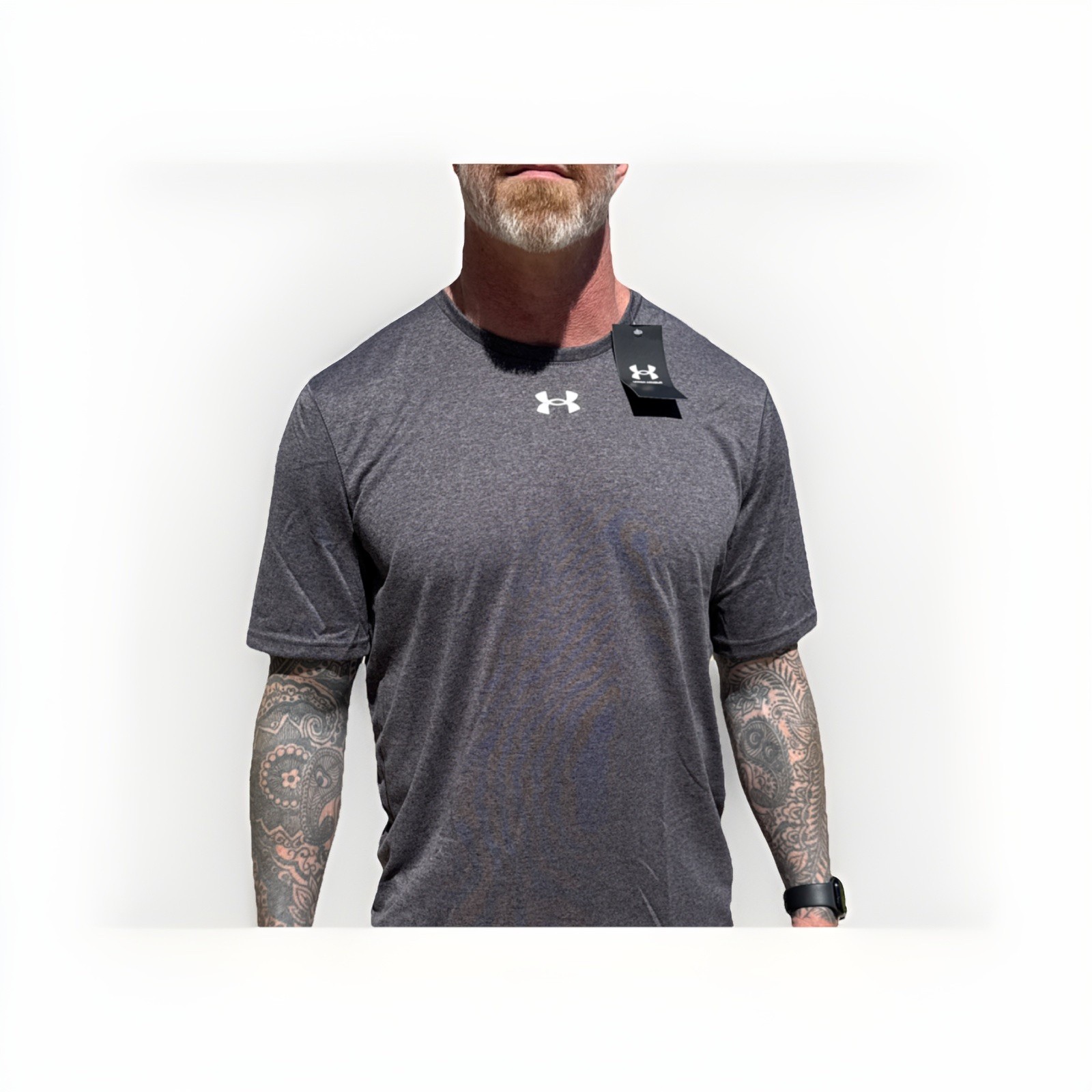 Under Armour Locker Tee 2.0 SS Gray Lightweight Short Sleeve T-Shirt M