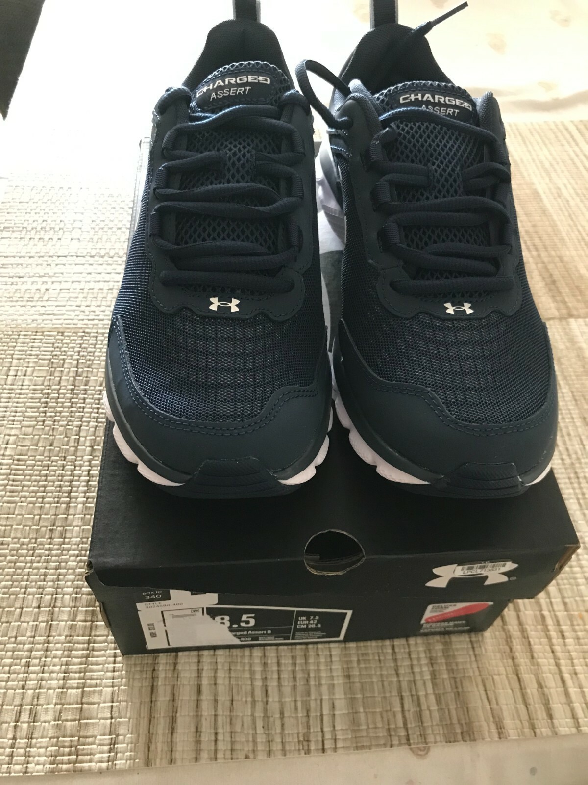 Men’s Under Armour Charger Assert 9 running Shoe Sze 11.5Deluxe Foam