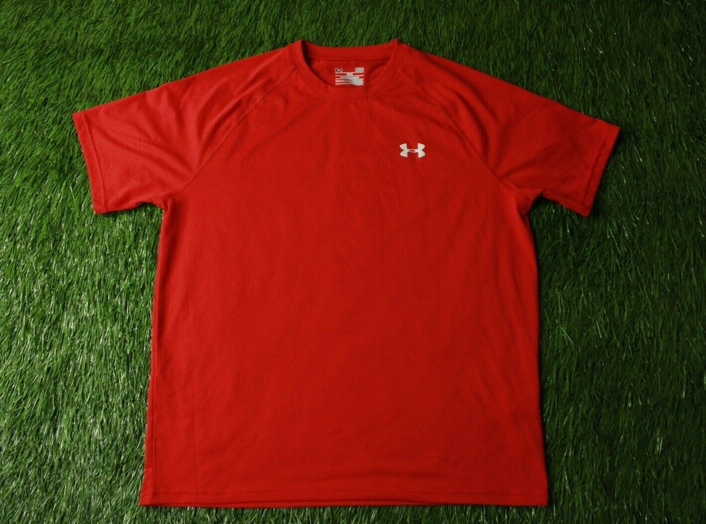 UNDER ARMOUR MENS TRAINING COMPRESSION SHIRT JERSEY T-SHIRT ORIGINAL SIZE L