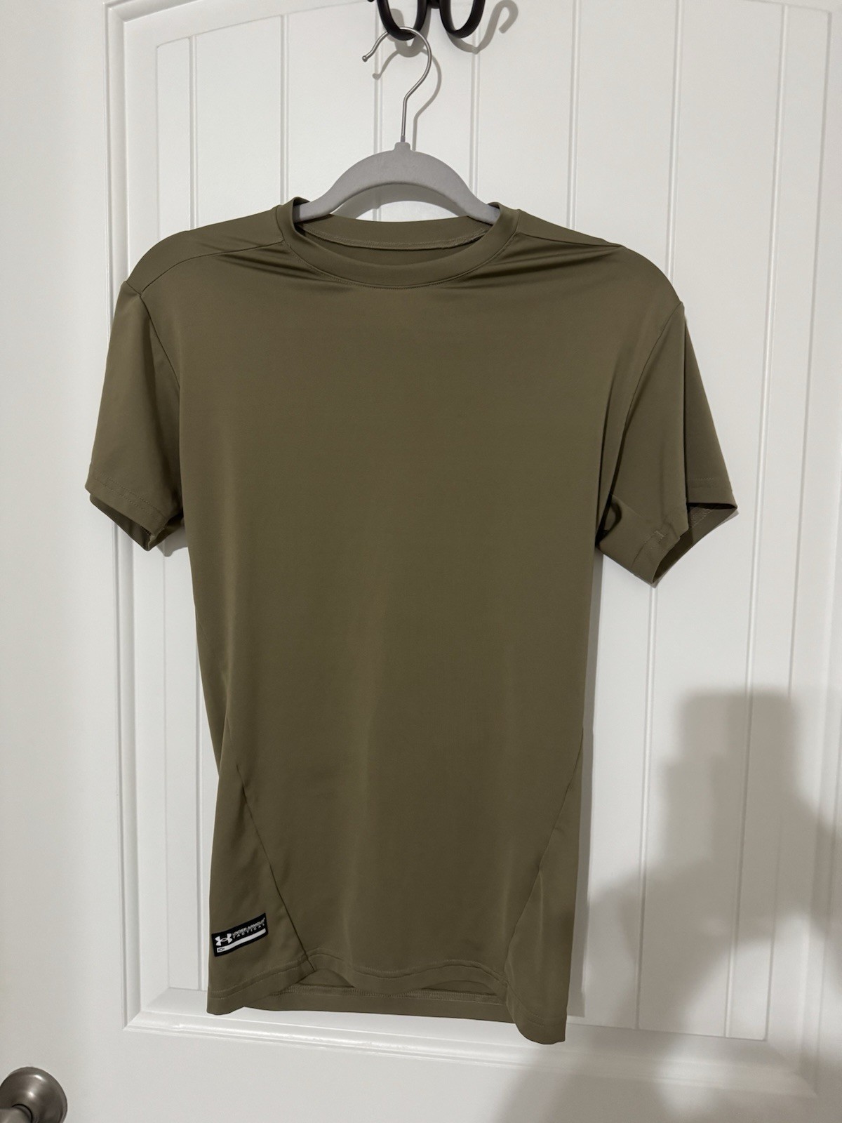 Under Armour Compression Shirt Tan Medium Size