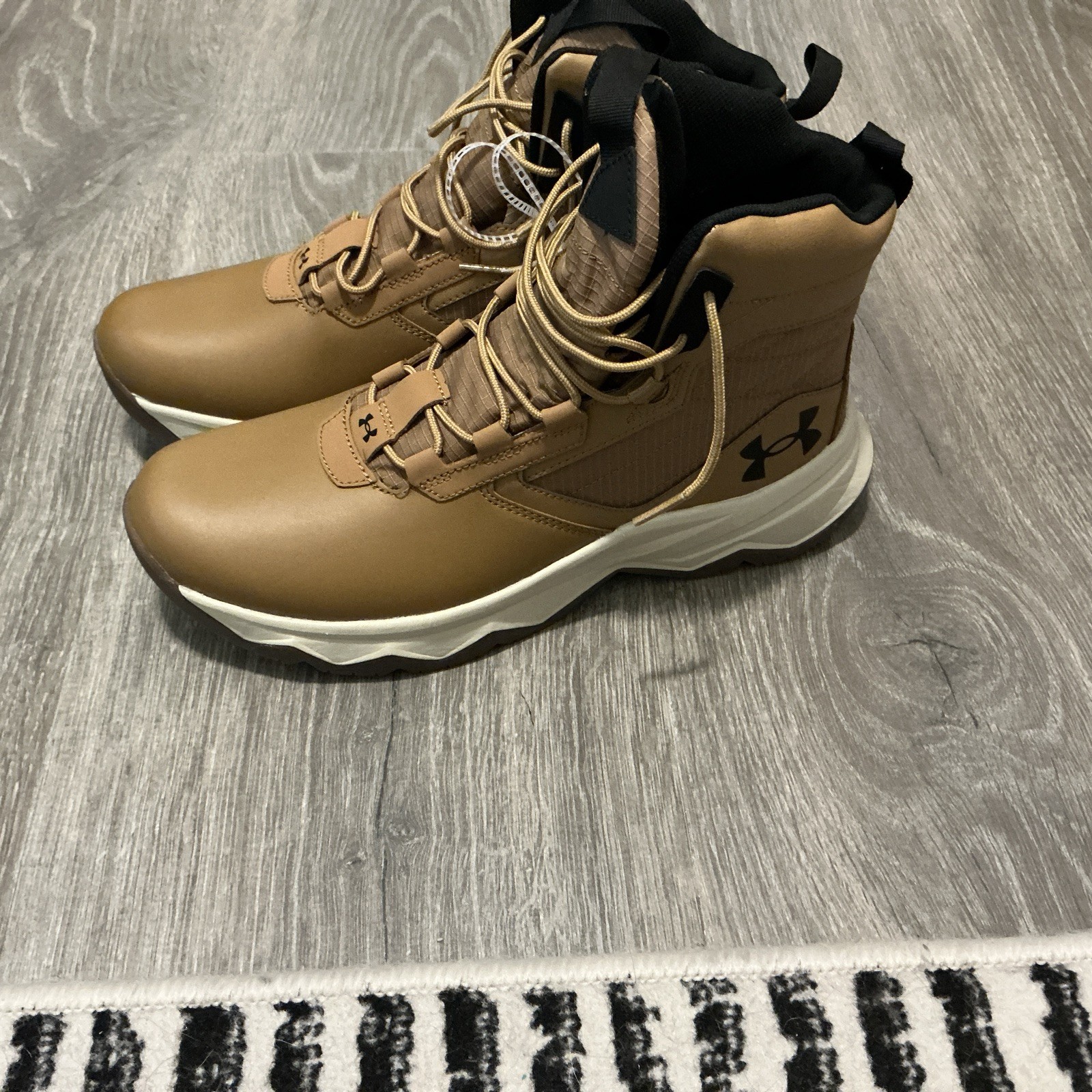 Under Armour Men’s UA Stellar G2 6″ Tactical Hiking Boots 3025578-200 Brown New
