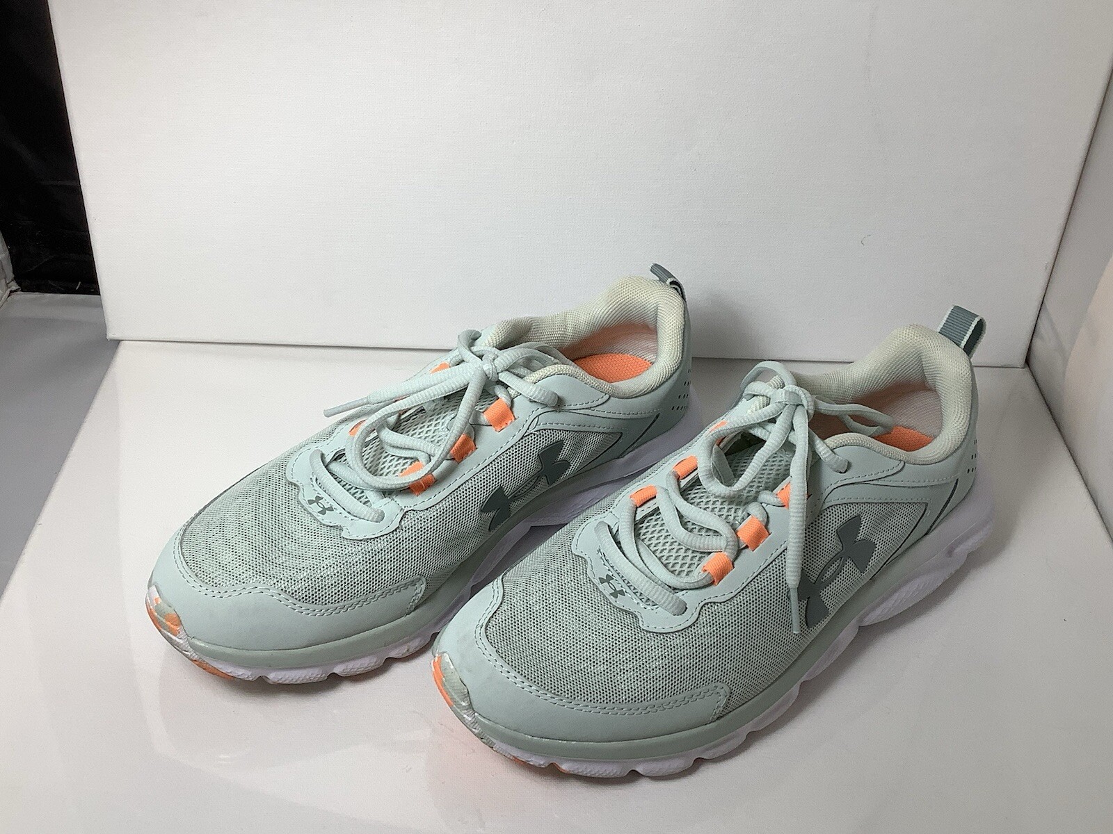 Size 10 – Under Armour Charged Assert 9 Marble Black – 3024853-300