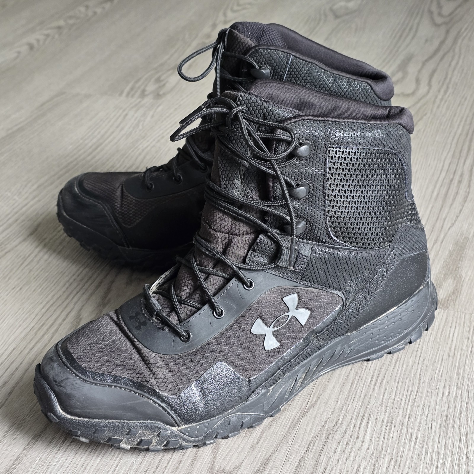 Under Armour Valsetz RTS 1.5 Tactical Boots Black Men’s 10 Outdoor Mid Micro G