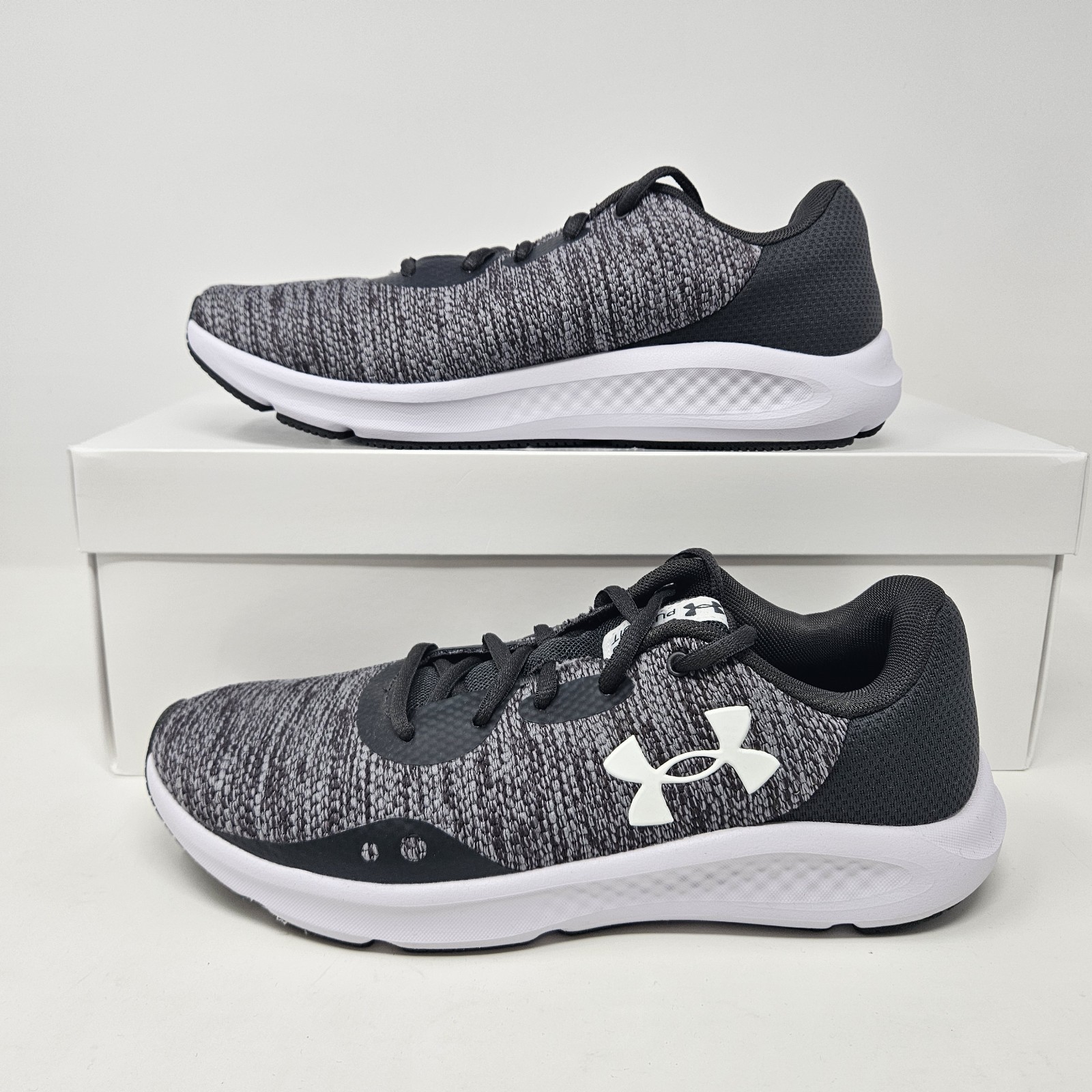 Men’s Under Armour Charged Pursuit ‘Grey/White’ Sneakers / 3025945-100 / Size 7