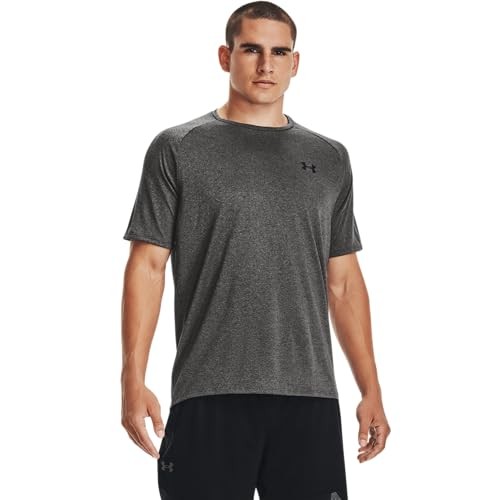 UNDER ARMOR UNDER ARMOUR MEN’S TECH 2.0 S/S T-SHIRT M CARBON HEATHER