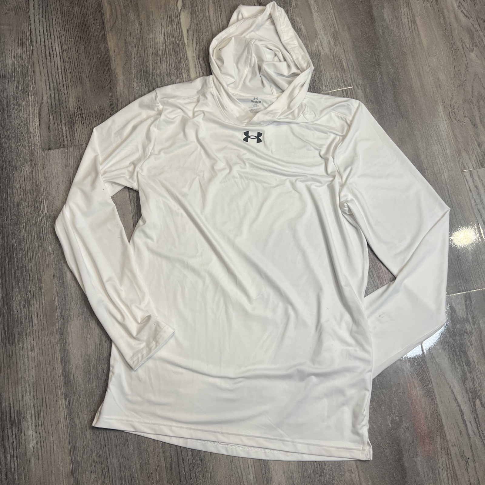 Under Armour Men’s UA Tech 2.0 Hoodie White Medium NWT