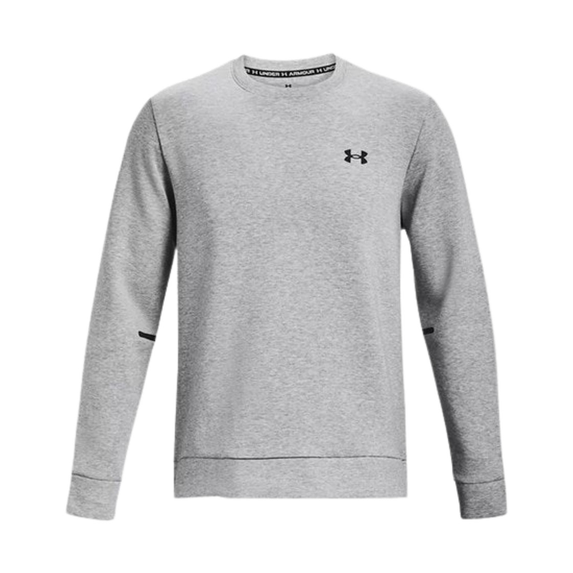 Under Armour UA Unstoppable Fleece Crew Gray Black Official