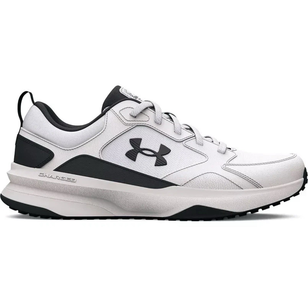 Under Armour UA Charged Edge Mens Training Shoes 3026727-100 White Men Size 11.5