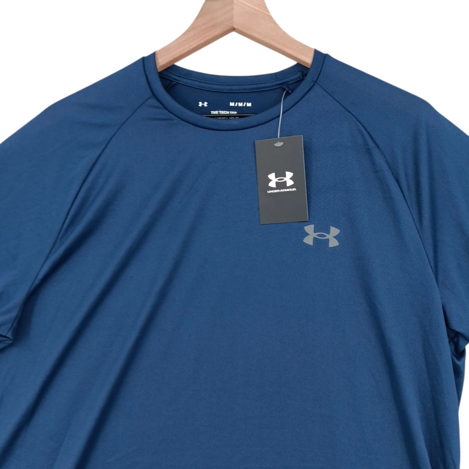 Under Armour UA Tech 2.0 Tee Shirt Mens Navy Lightweight Loose Fit NEW Flaw