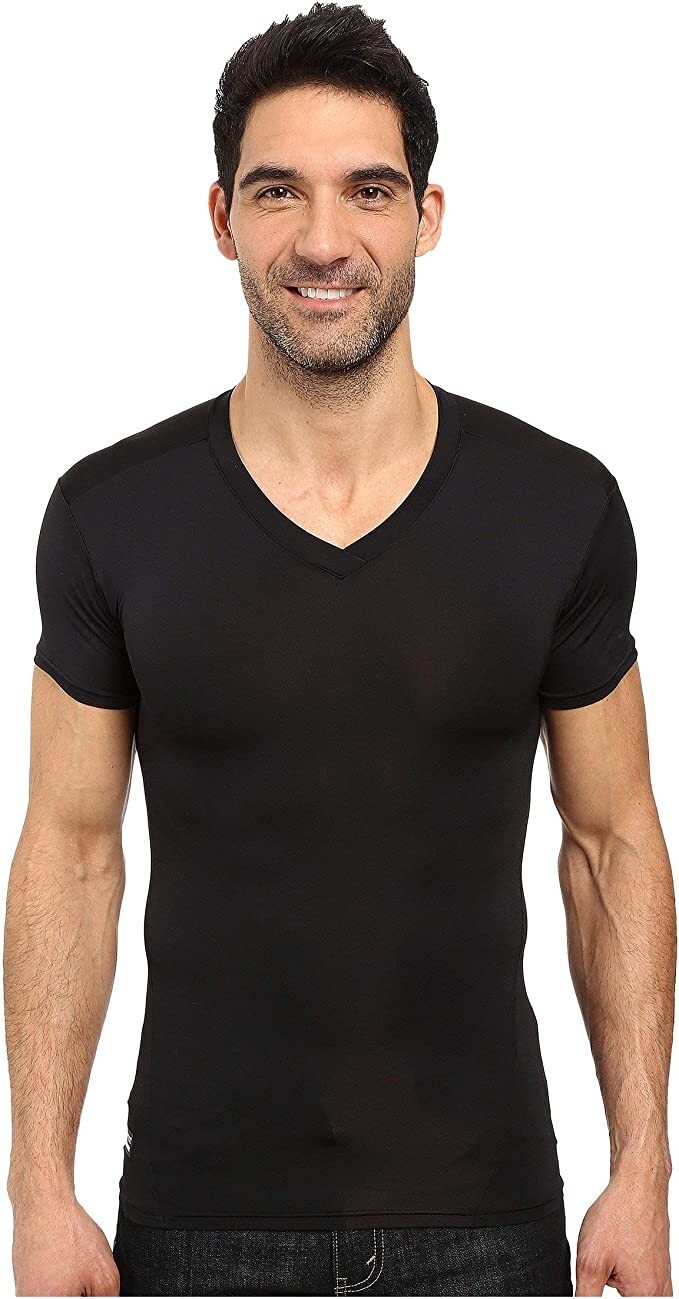 Under Armour Men’s Tactical HeatGear Compression Tee, Black, Medium