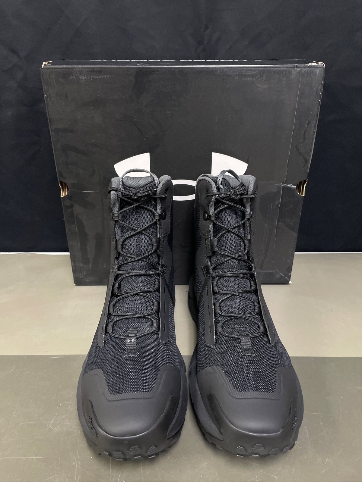 Under Armour Valsetz Tactical Boots for Men – Black – 10.5M