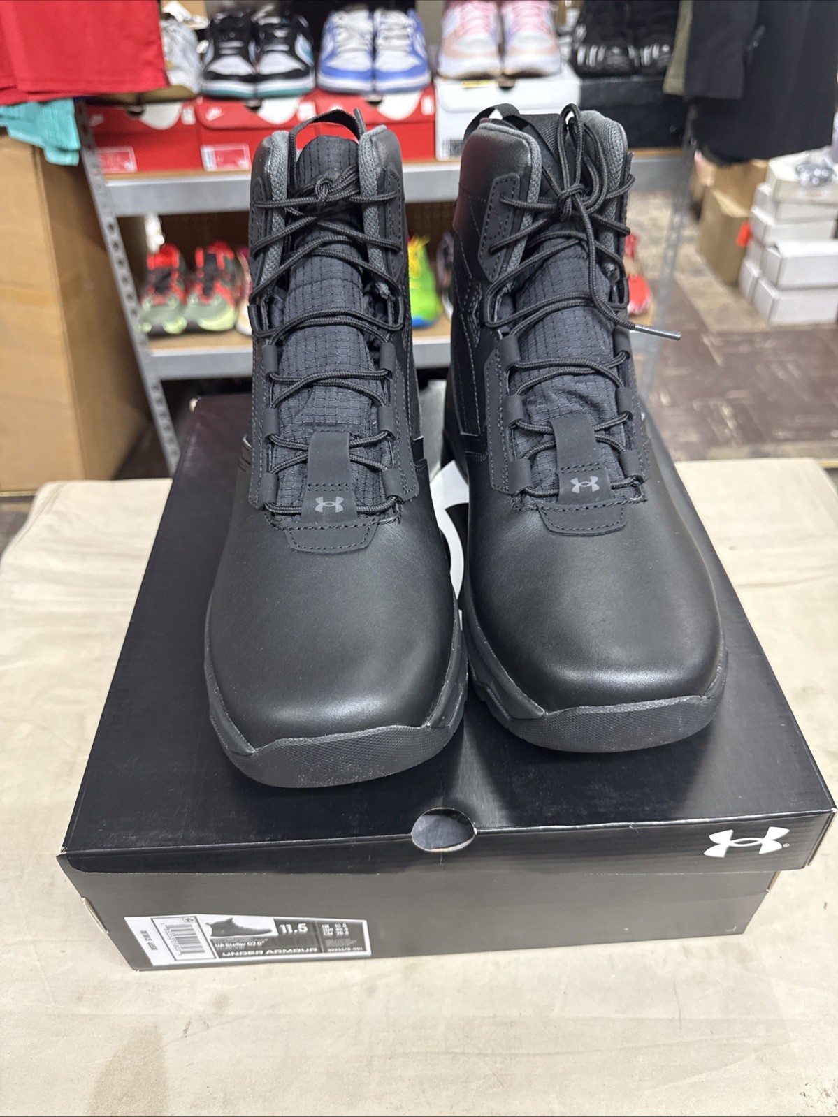 Under Armour 3025578 Men’s Stellar G2 6″ Tactical Duty Boots, Black New