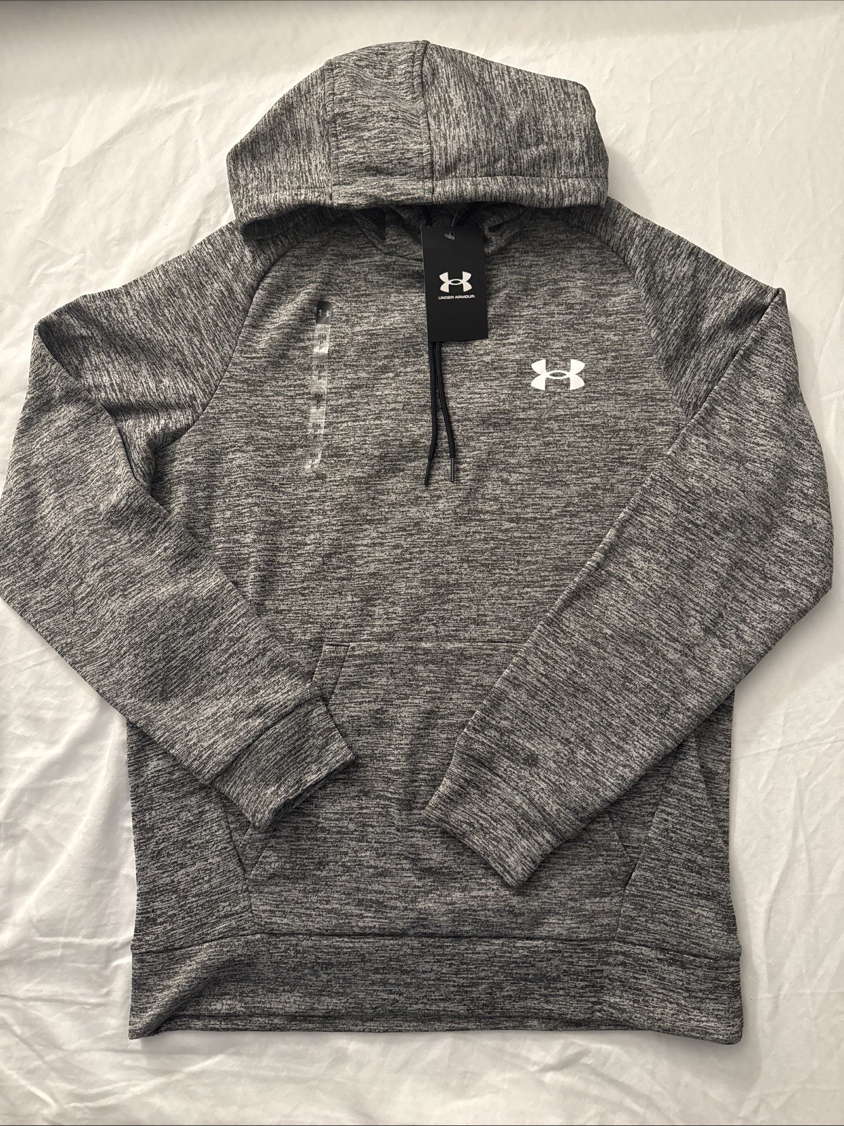 Under Armour UA Fleece Twist Hoodie – Men’s – Sz Small Gray – NWT