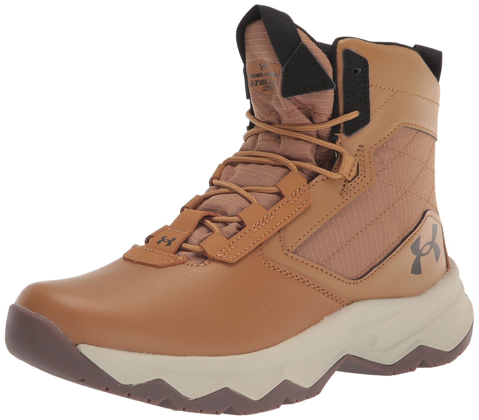 Under Armour Men’s Tactical Boots Stellar G2 Size 10.5 Brown Military Waterproof
