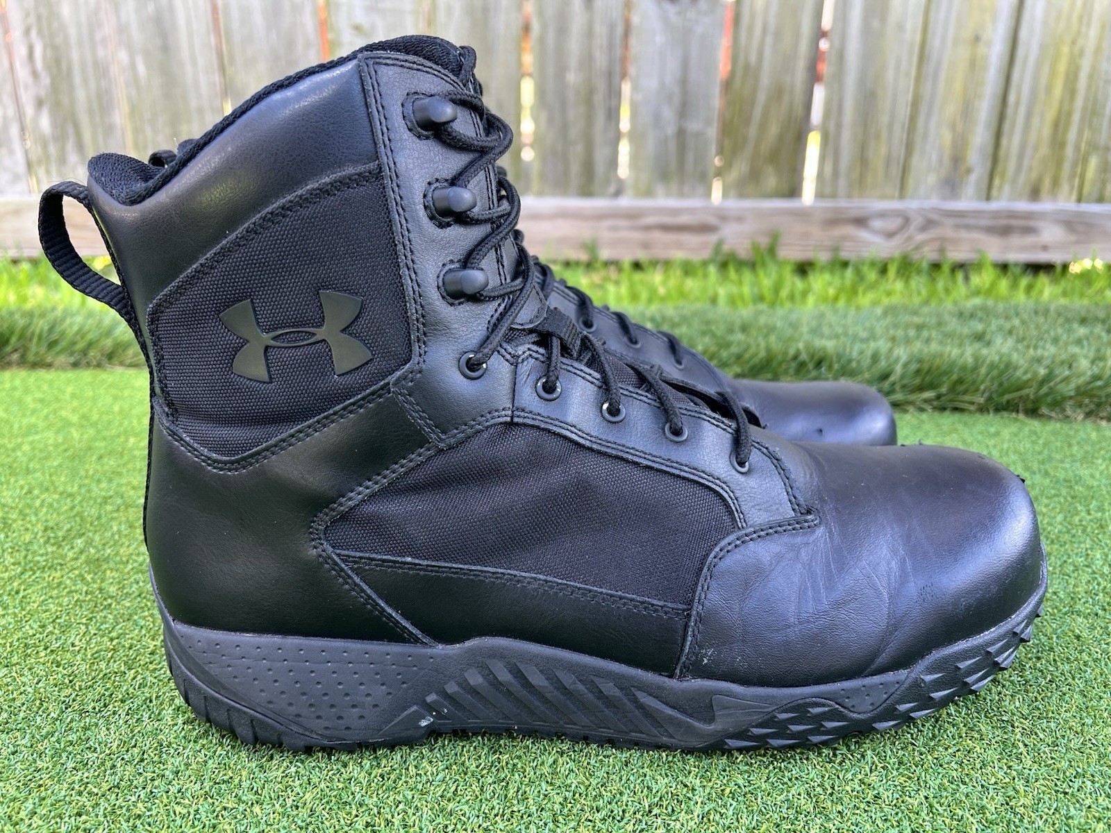 Under Armour Men’s Stellar Protect Tactical Boots Size 12 Composite Toe Lace Up