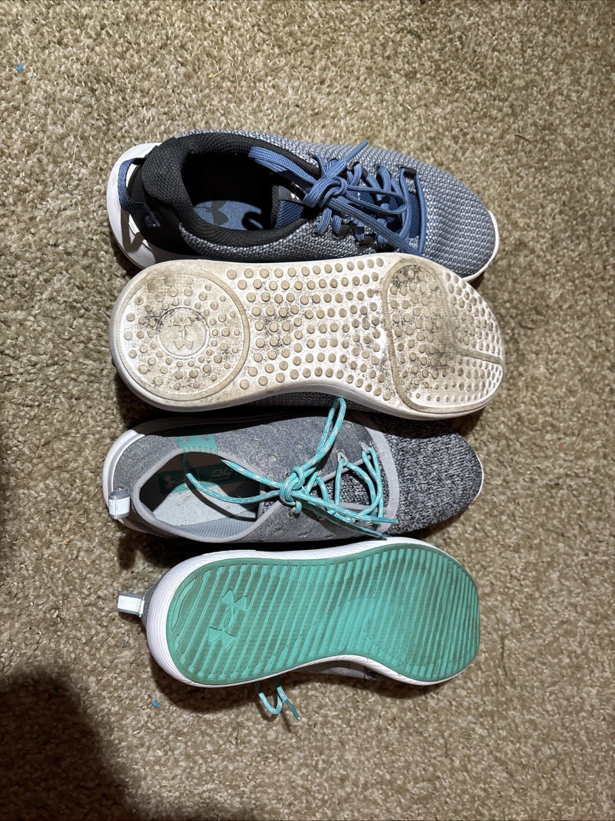 Under Armour Athletic Running Shoes with Mesh Upper