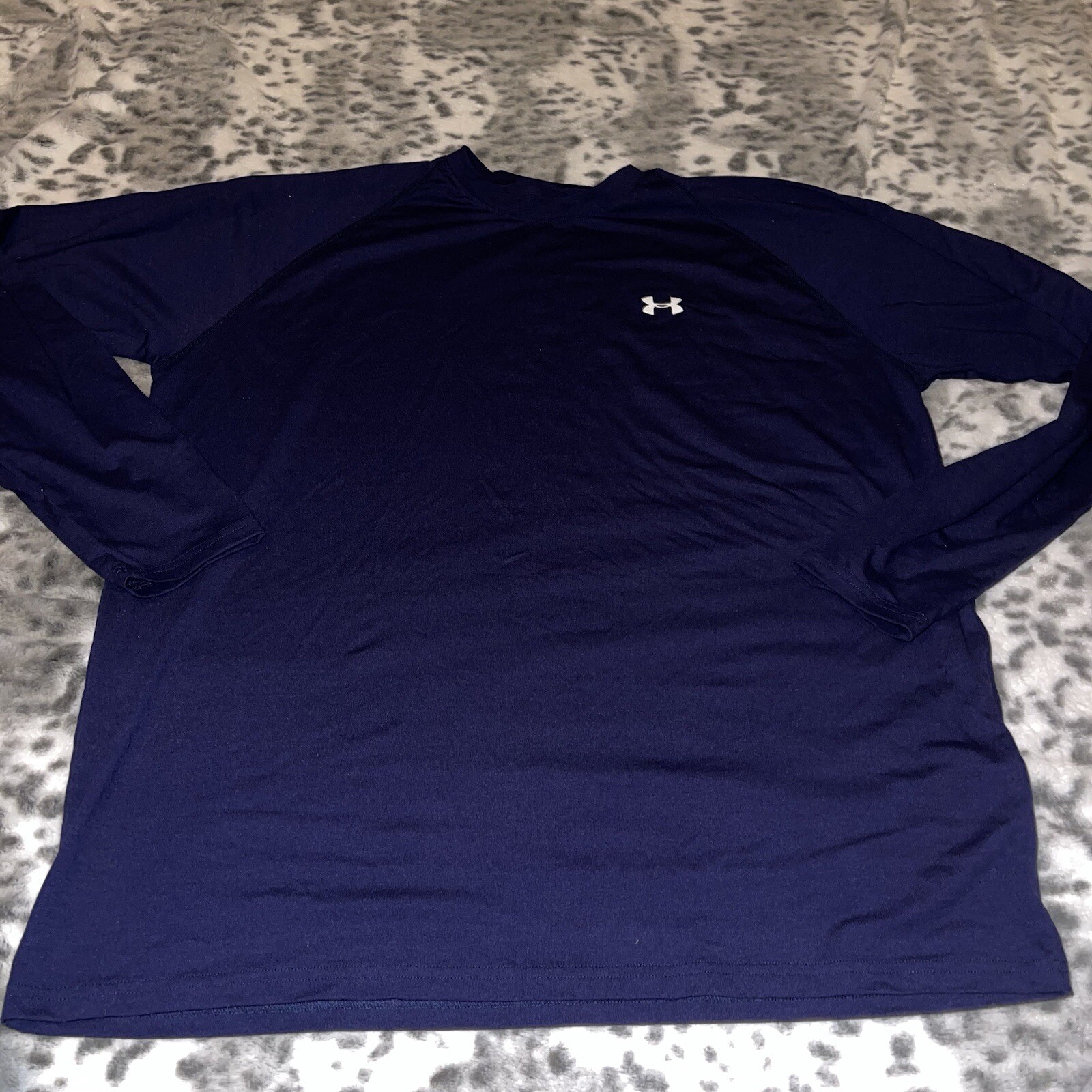 Under Armour Navy Blue Compression Shirt