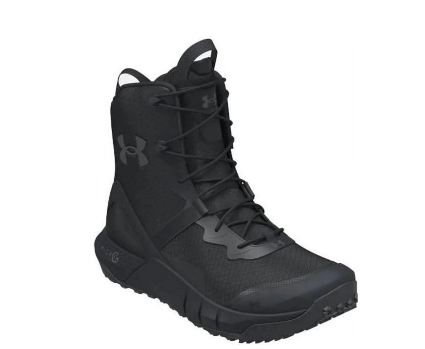 NEW Under Armour Men’s UA Micro G Valsetz Black Tactical Boots SIZE 12 2E WIDE