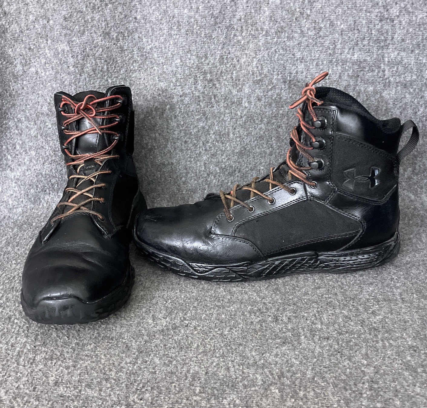 Under Armour Stellar Tactical Boots Mens 11.5 Black 1268951-001 ISSUES