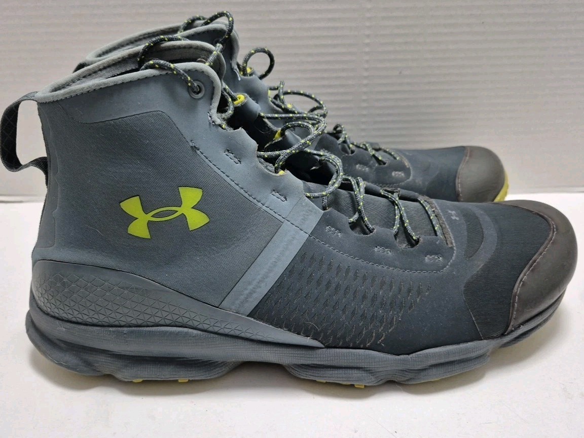 Under Armour SpeedFit Hike Mid Boots Men’s Size 12.5 Dark Gray Hiking