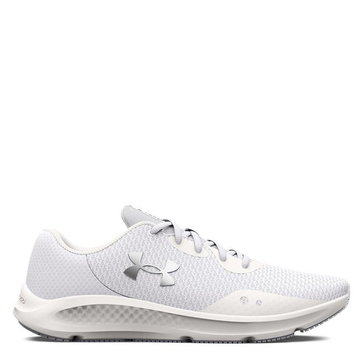 Under Armour Charged Pursuit 3 Men’s Shoes White/White/Metallic Silver