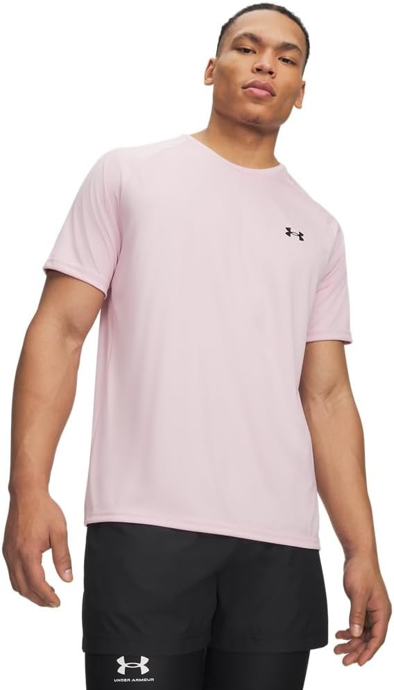 Under Armour Men’s UA Tech 2.0 Short Sleeve T-Shirt (Prime Pink) 1327965-647