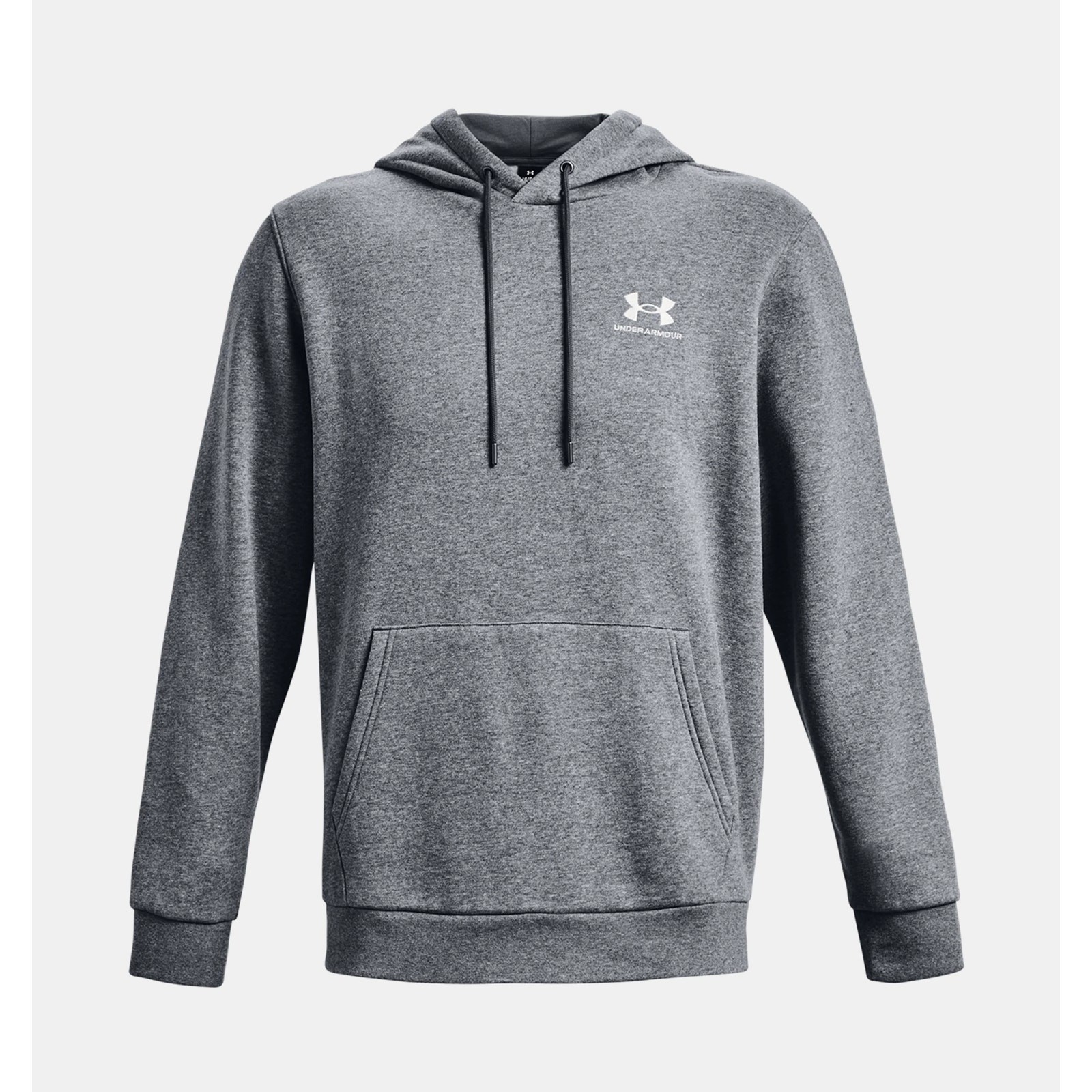 NWT Under Armour UA Icon Fleece Men’s Hoodie in Pitch Grey Medium Heather sz XL