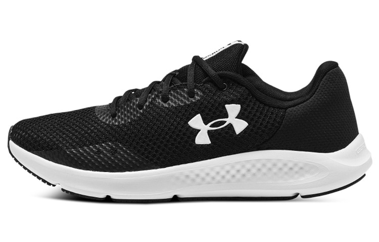 UA Charged Pursuit 3 Black White 3024878-001