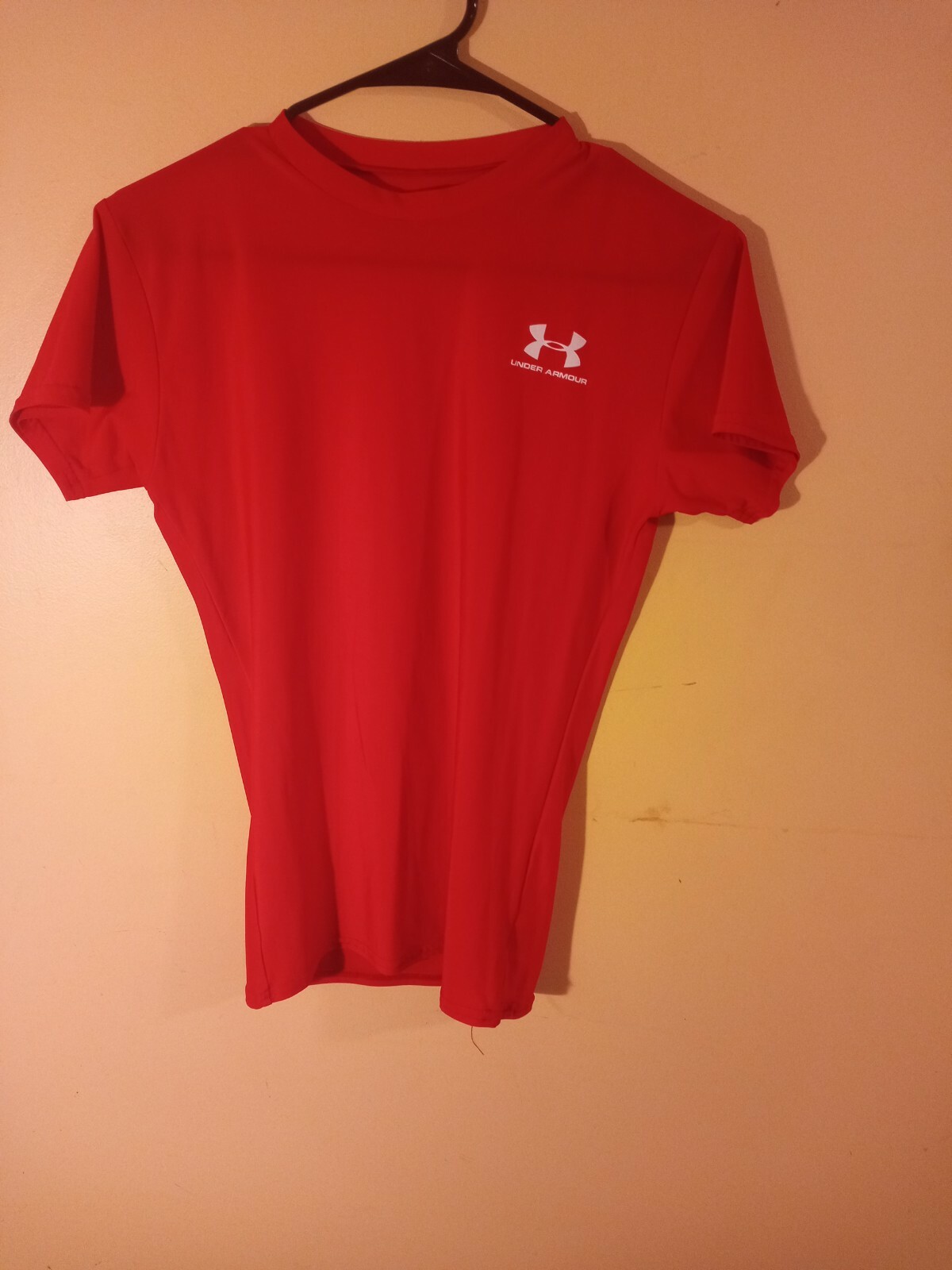 Under Armour Red Compression Training Shirt Men’s Size L
