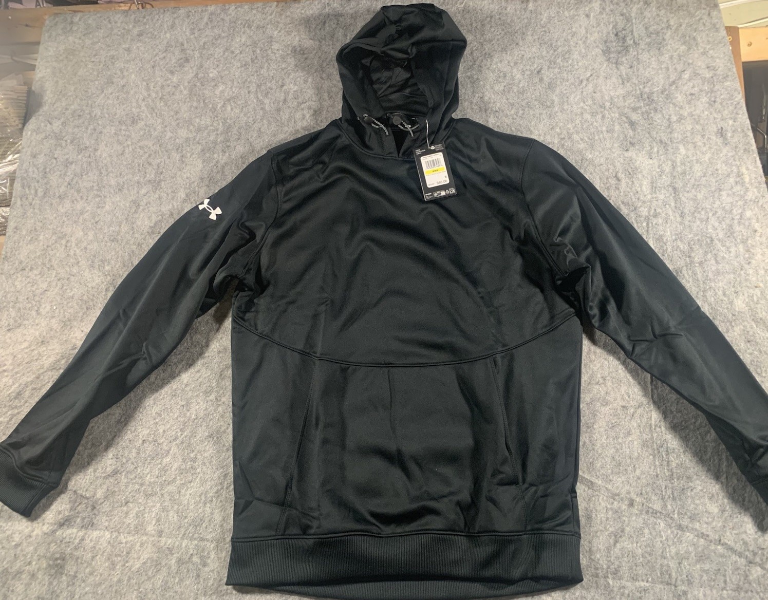 NWT Under Armour Men’s Black Fleece Storm Hoodie / Hoody NEW