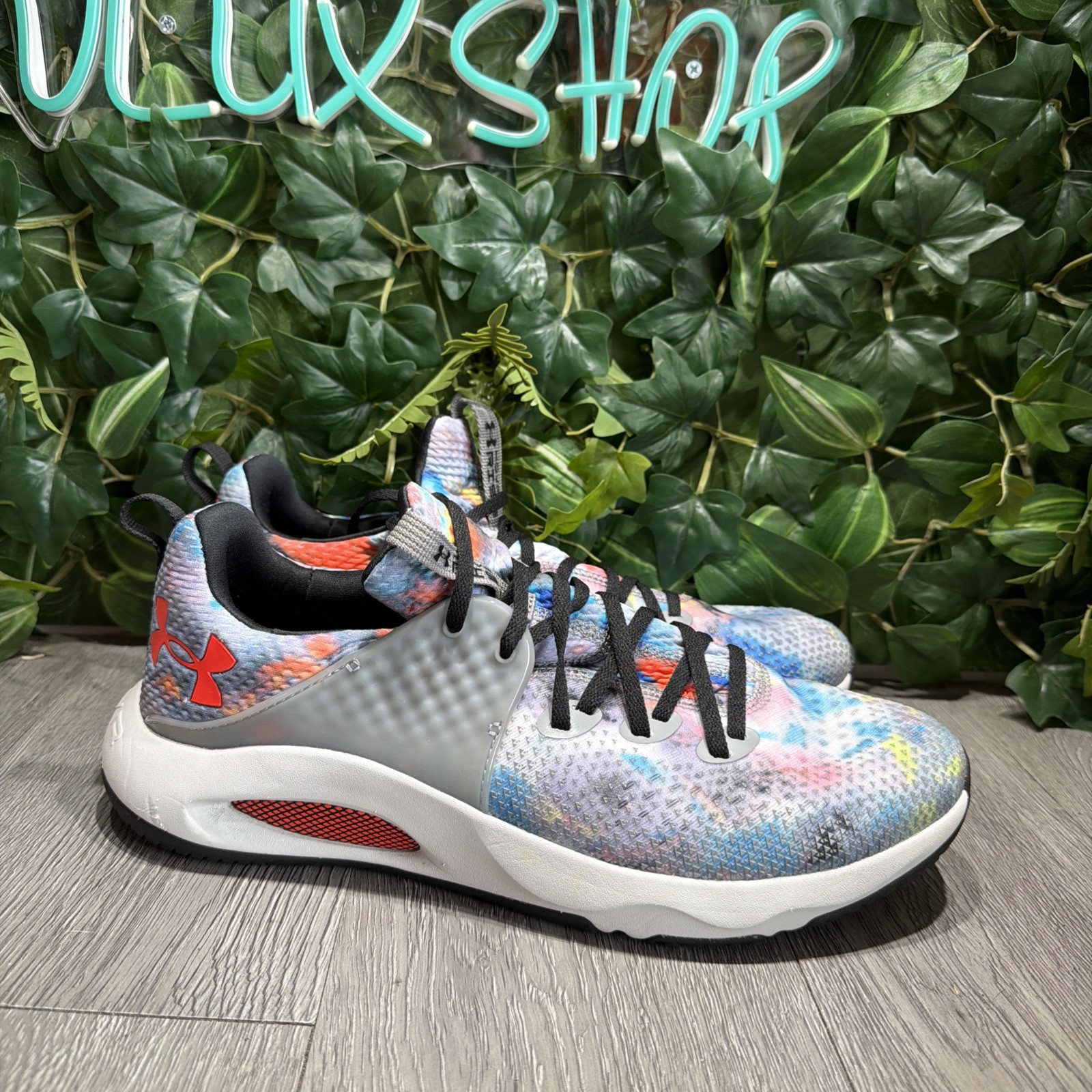 Under Armour Hovr Rise 3 Men’s Running Lightweight Train Shoes colorful 12.5