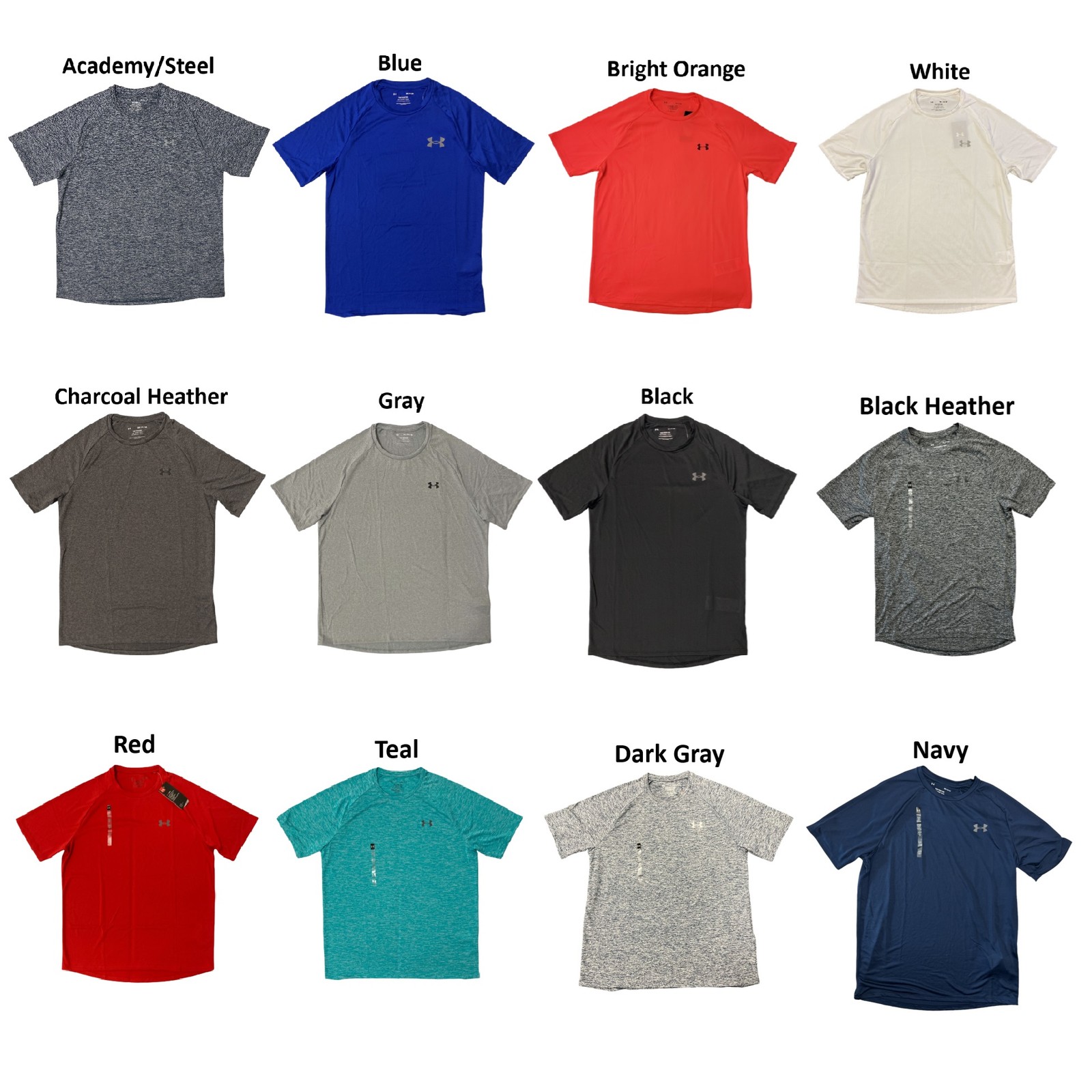 Under Armour Men’s Relaxed Fit Moisture Wicking Tech Tee Shirt, 1326413