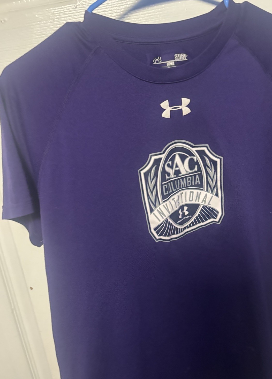 Under Armour Compression shirt Adult Small Purple