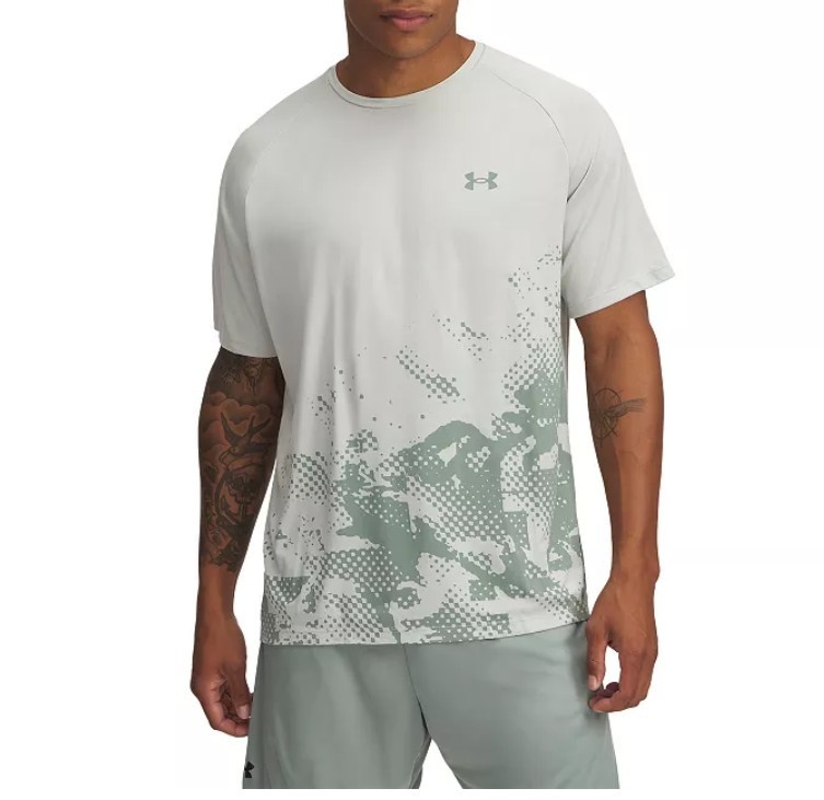 NEW Men’s Under Armour Tech Tonal Fade Short Sleeve T-Shirt M 1390209 377