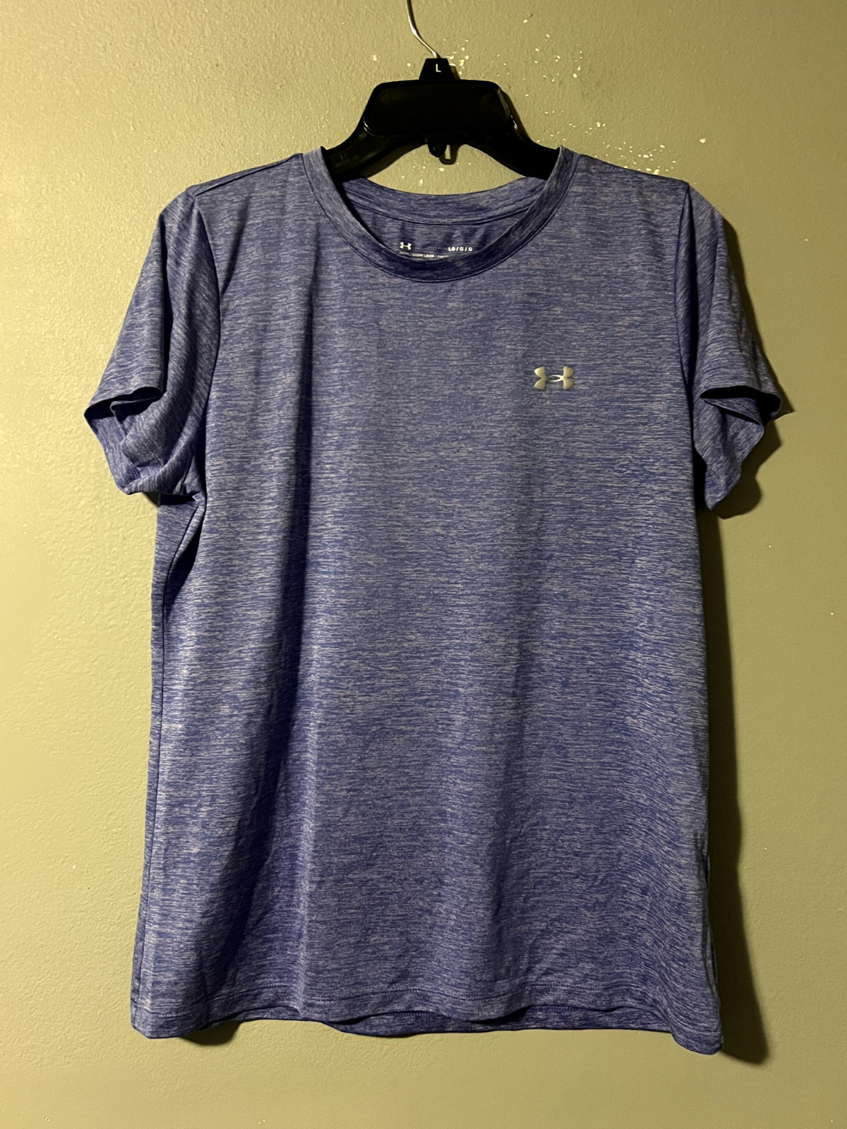 Under Armour Compression Shirt Mens Large Heat Gear Short Sleeve Workout Gym