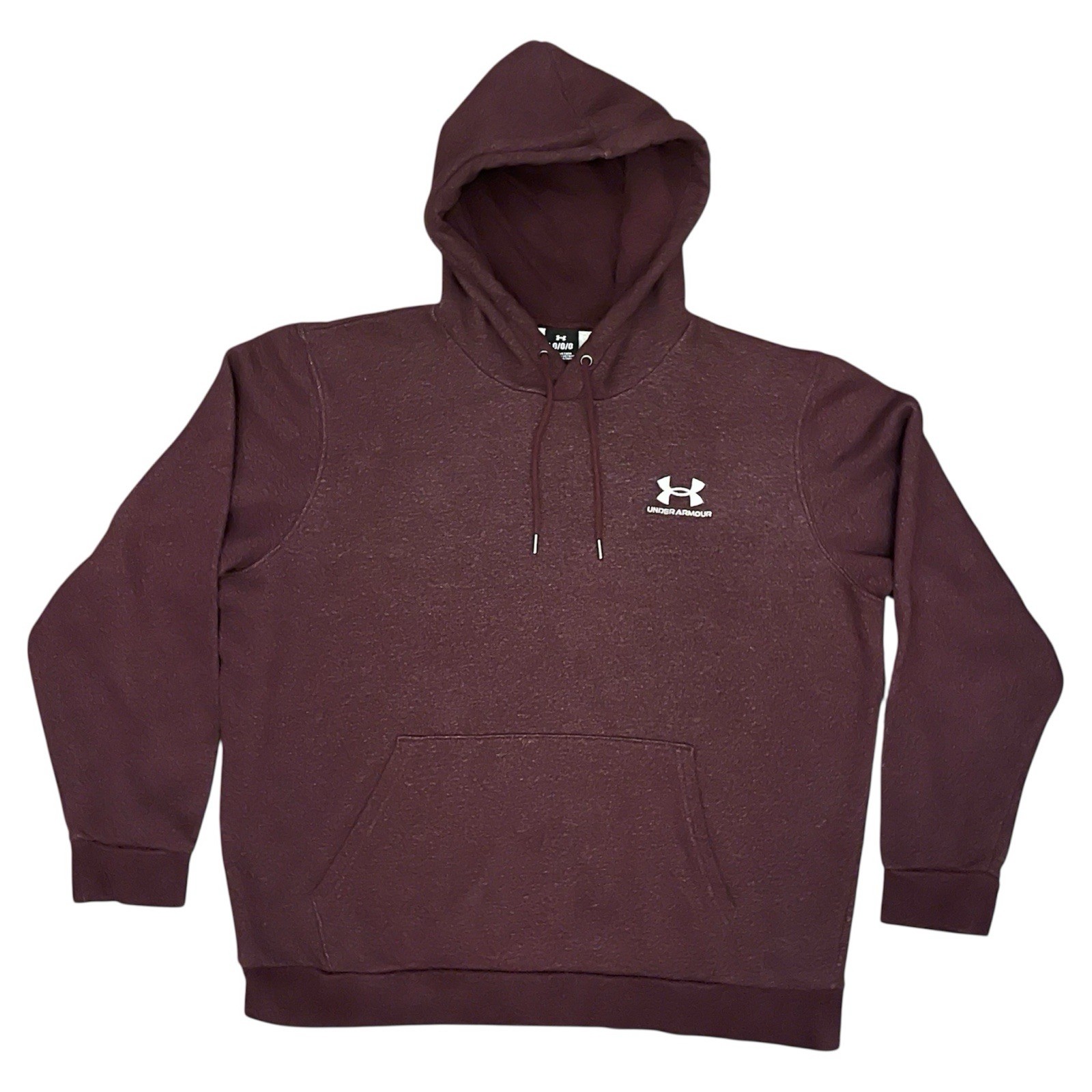 Under Armour Men’s UA Essential Fleece Hoodie Maroon Size L