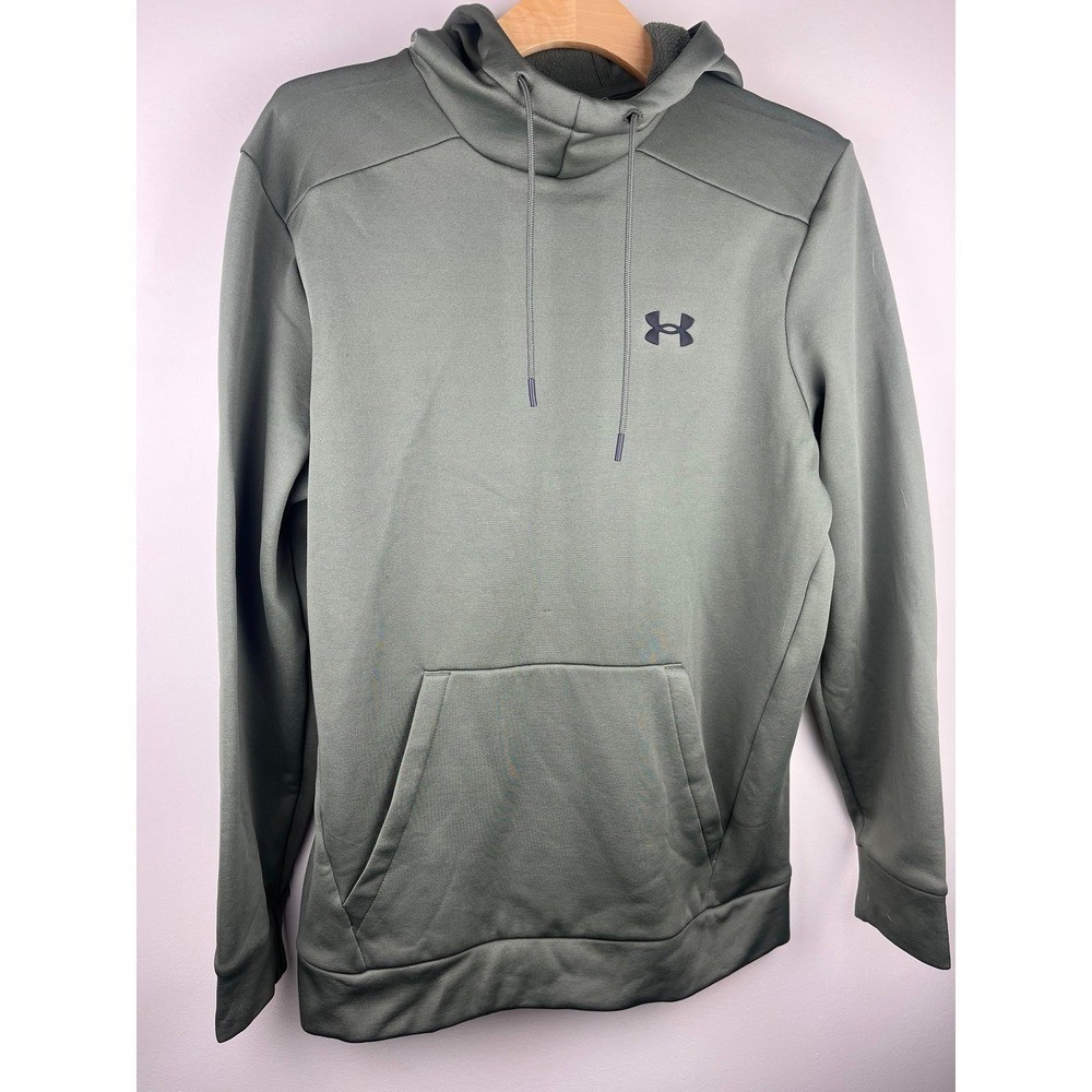 Men’s Green Under Armour Fleece Hoodie