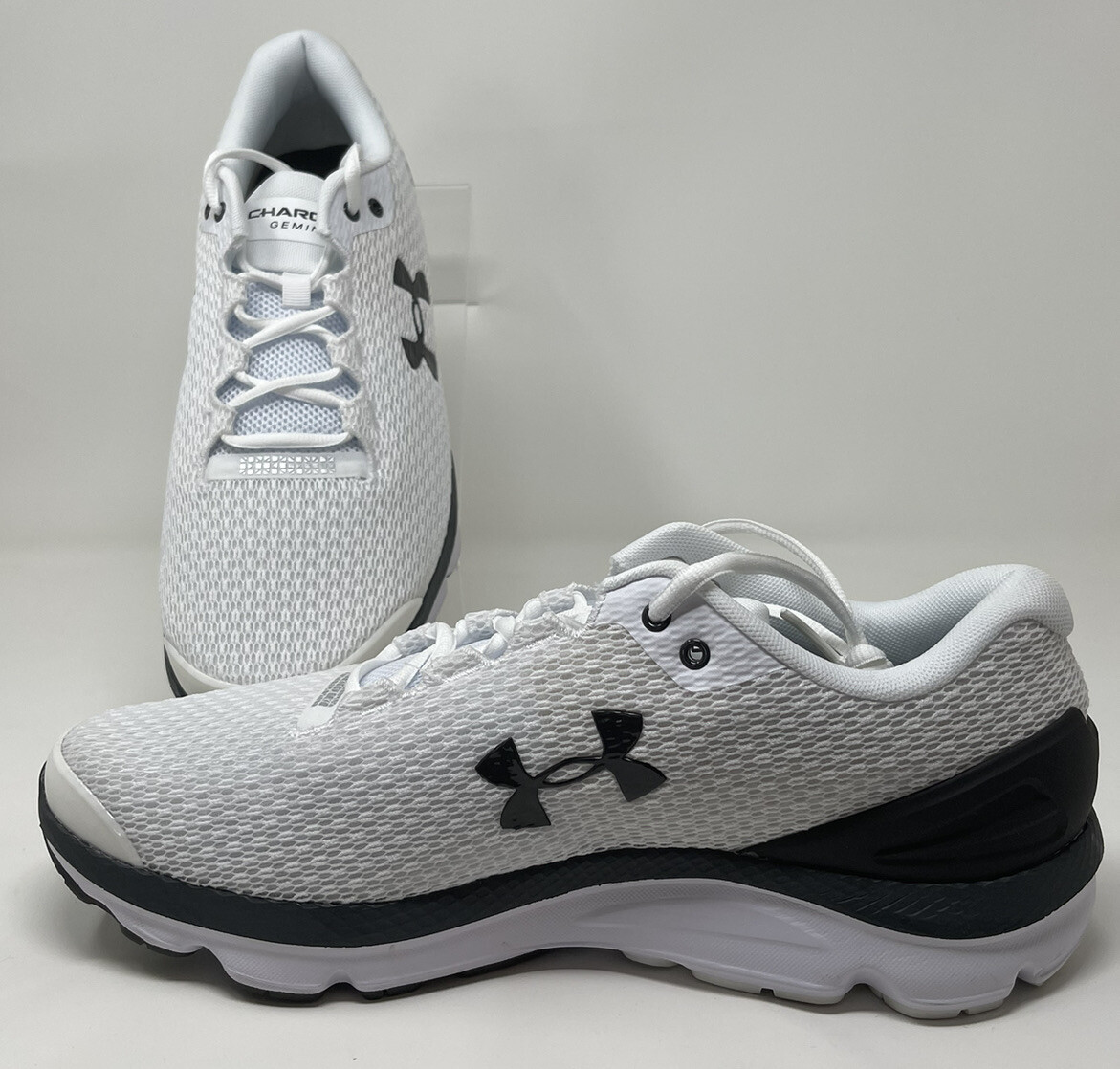 Under Armour Men’s Charged Gemini 2020 Running/Athletic Shoes White 3026501  101