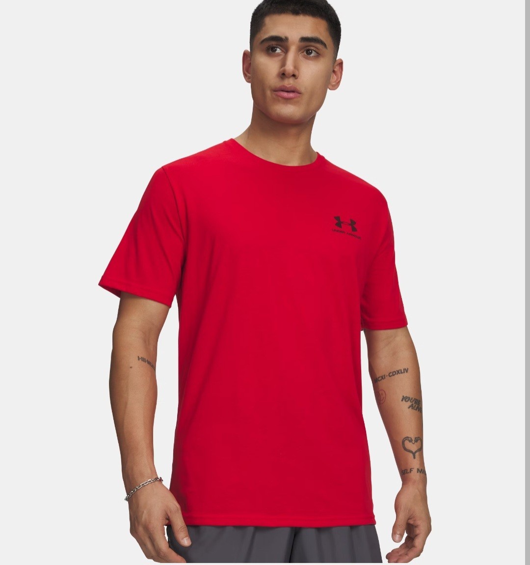 Men’s Under Armour Tech 2.0 Short-Sleeve T-Shirt Size Medium in Red
