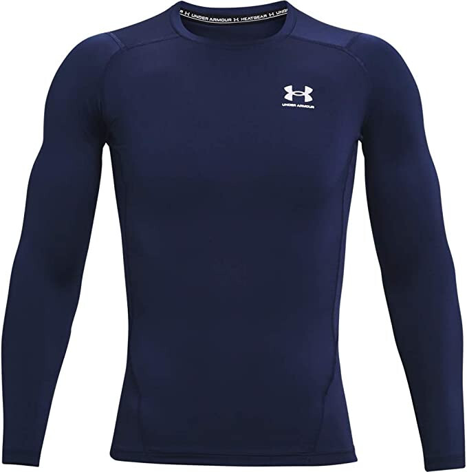 NWT SIZE S SMALL Under Armour Men’s HeatGear Compression Long-Sleeve T-Shirt