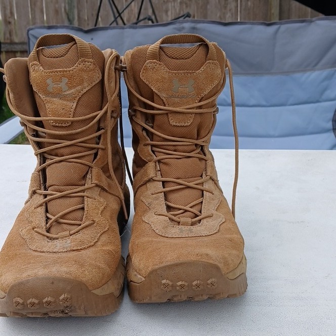Under armour tactical boots size 11.5