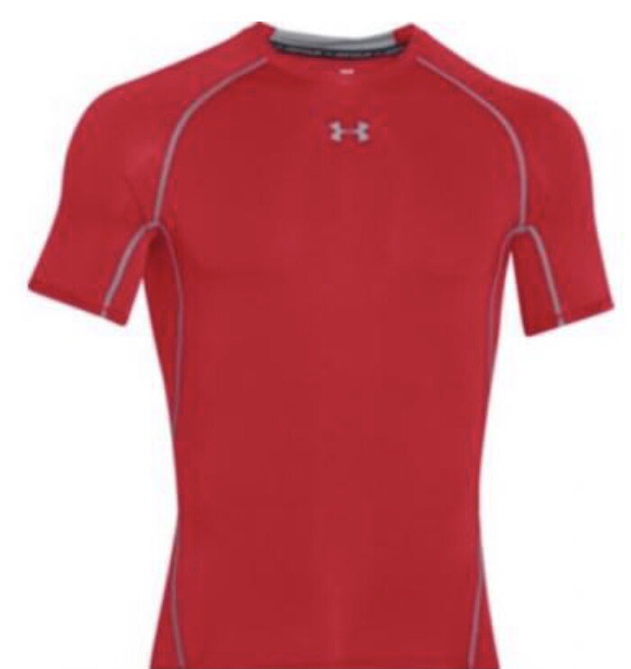 Under Armour Men’s UA Heat Gear Armour Compression SS Tee Shirt RN# 96510  Large