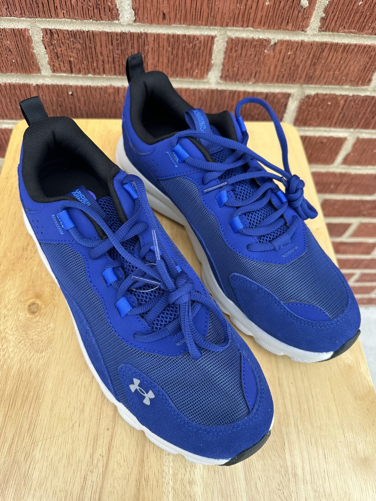 Under Armour Men’s UA Charged Verssert Reflect Running Shoes Blue Mens 11.5 new