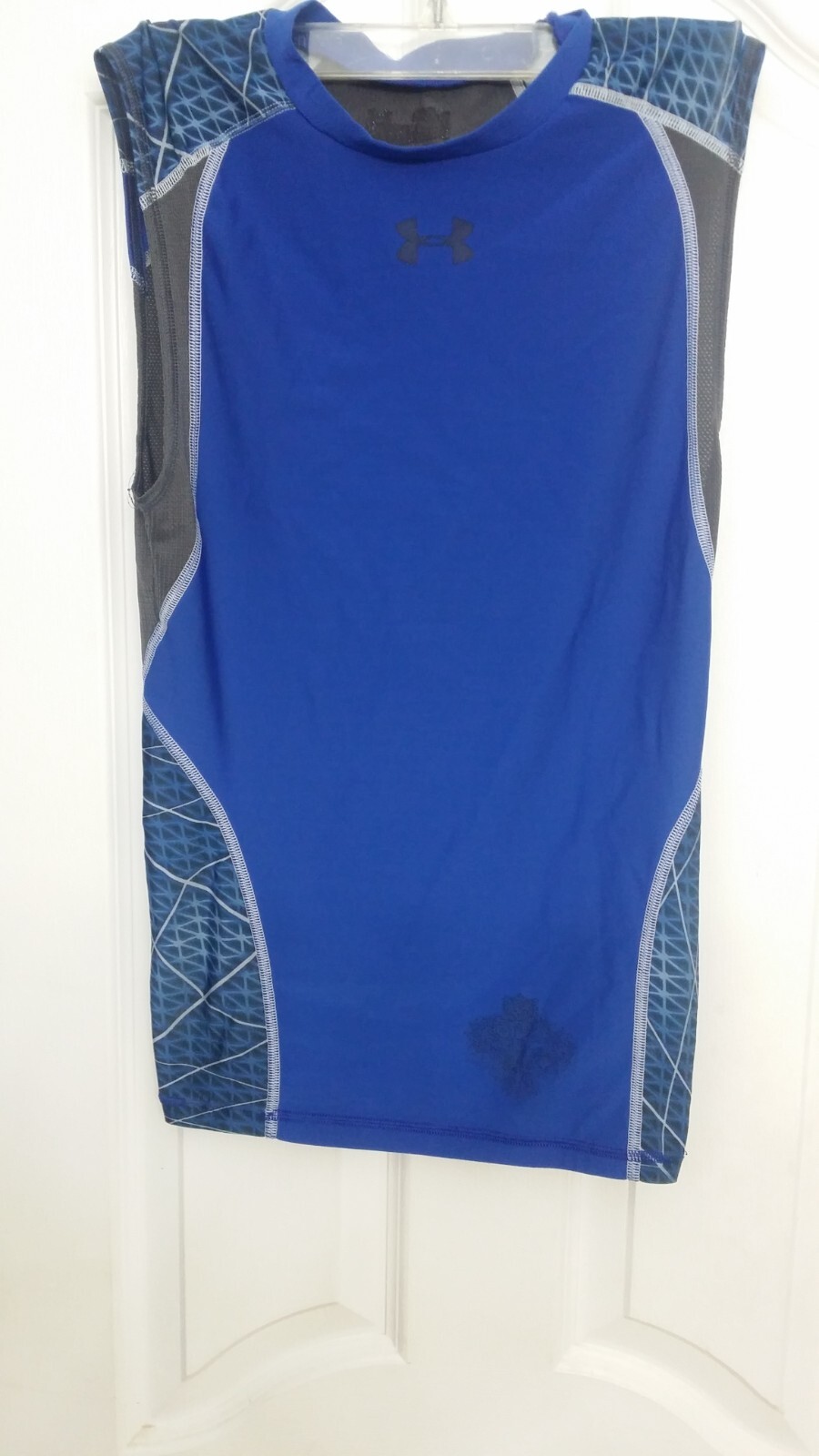 Men’s Under Armour Heat Gear Compression Shirt Royal blue size small