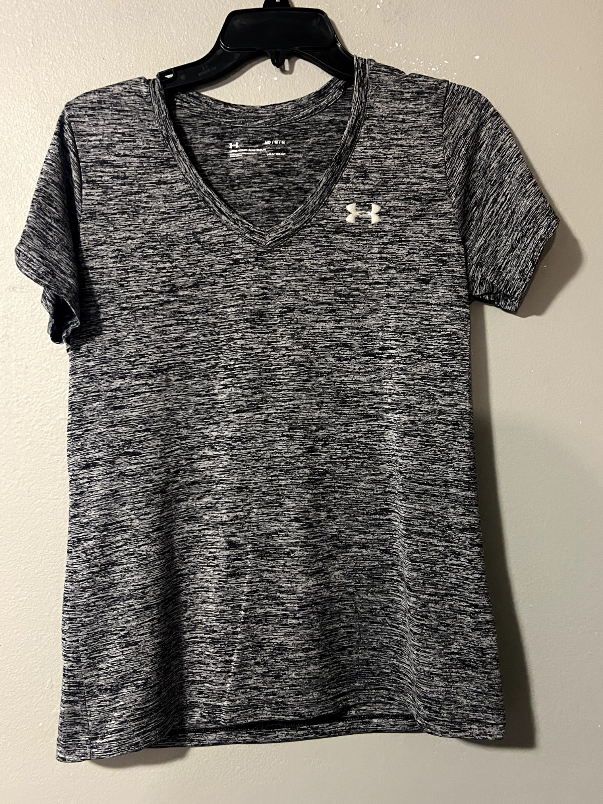 Under Armour Compression Shirt Mens Medium Heat Gear Short Sleeve Workout Gym